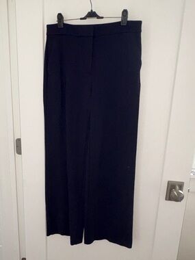 Boden high rise ponte knit wide leg pants sz US 8 EUC